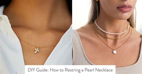 how to restring pearls necklace